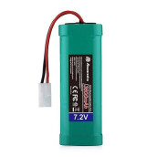 Powerextra 7.2V 3600Mah High Capacity Rechargeable 6-Cell Nimh Rc Battery Pack With Standard Tamiya Connectors Compatible Rc Cars, Rc Truck, Rc Airplane, Rc Helicopter, Rc Boat