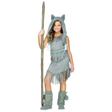 Fun World Wolf Dancer Kids Costume, Large 12-14