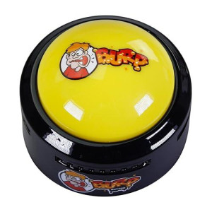 Burp Button - 20 Funny Burp Sounds - Funny Talking Button For Burp Games, Burp Trivia, Burp Pranks - Great Gag Gift And Stocking Stuffer