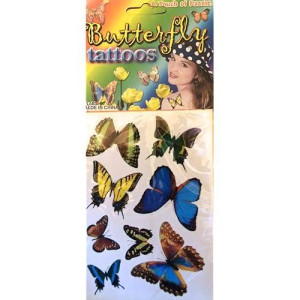 Kole Butterfly Temporary Tattoos