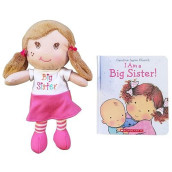 Martloop I Am A Big Sister Doll And Book Bundle
