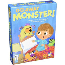 Gamewright Go Away Monster Board Game Multi-Colored, 5"