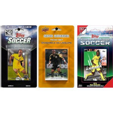 Mls Columbus Crew 3 Different Trading Card Sets, White