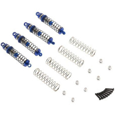 Hot Racing Ltn56Dp06 Threaded Aluminum Shocks Full Set Latrax Teton Prerunner