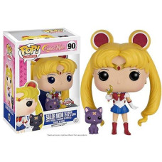 Funko Pop! Animation Sailor Moon #90 With Moon Stick And Luna (Exclusive)