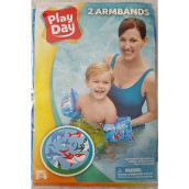 Play Day Ages 3-6 Ocean Sharks Armband Water Wings
