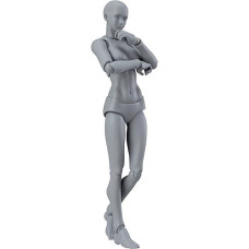 Max Factory Figma Archetype Next Female Action Figure (Gray Colored Version)