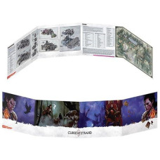 Gale Force Nine Dungeons & Dragons - "Curse Of Strahd" Dm Screen, Multicolor, 22"X 8.5" (73705Bfm)