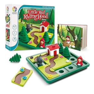 Smartgames Little Red Riding Hood Deluxe Skill-Building Board Game With Picture Book For Ages 4+
