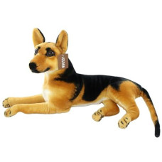 Jesonn Realistic Stuffed Animals German Dog Shepherd Plush Toys (23.6 Inch)