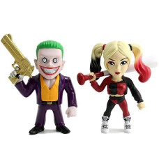 Metals Suicide Squad 4 Inch Movie Twin Pack -Joker B & Harley Q (M23)