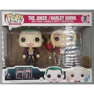 Funko Pop! Suicide Squad Fye Exclusive 2Pk Joker And Harley Quinn