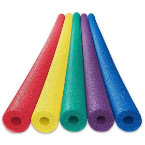 Oodles Of Noodles Foam Pool Swim Noodles, 52 Inch (5 Pack) - Multicolored