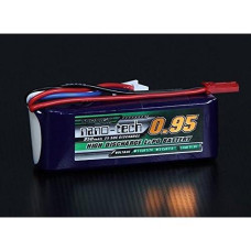 Hobbyking Turnigy Nano-Tech 950Mah 3S 25~50C Lipo Pack / Capacity: 950Mah / Voltage: 3S1P / 3 Cell / 11.1V / Discharge: 25C Constant / 50C Burst / Weight: 69G (Including Wire, Plug & Case)