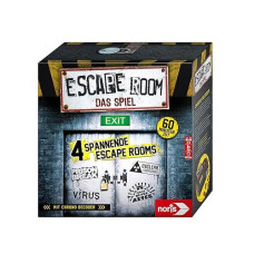 Noris Spiele 606101546 Escape Room Includes 4 Adventures And A Chrono Decoder