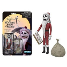 Funko Reaction The Nightmare Before Christmas Santa Jack Skellington Toy Figure