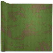 Stratagem 6' X 4' Open Field Grass Terrain Neoprene Tabletop Battlemat With 1.25" Hex Grid And Carrying Case