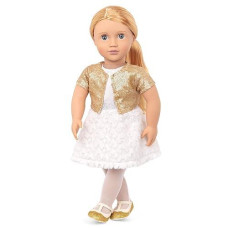 Our Generation Holiday Hope-Holiday Doll In Sequin Outfit, 18"