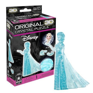 Bepuzzled | Disney Elsa Original 3D Crystal Puzzle, Ages 12 And Up