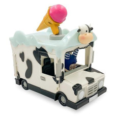 Oddbods Action Vehicle, Pogo'S Ice Cream Truck, Push Powered Toy Car For Kids With Rotating Mini Ice Cream Launcher, Ages 3+