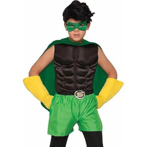 Rubie'S Child'S Forum Super Hero Muscle Chest Piece Costume Accessory, Black