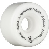 Rollerbones Logo Wheels 98A (White, 62Mm)