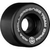 Rollerbones Logo Wheels 98A (Black, 62Mm)