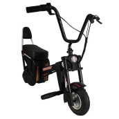 Pulse Performance Products Chopster E-Motorcycle - 24 Volt Electric Ride On Bike For Kids - Black, Large