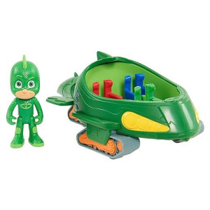 Pj Masks Vehicle, Gekko Mobile & Gekko Figure, Kids Toys For Ages 3 Up By Just Play