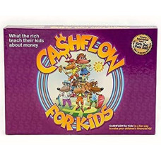 Rich Dad cASHFLOW 6 Player Money Management and Education Board game for Kids with Exclusive Bonus Message from Robert Kiyosaki