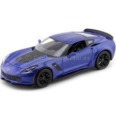 Chevrolet 2015 Corvette C7 Z06 Blue 1/24 By Maisto 31133