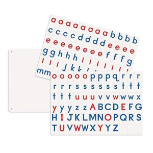 Dowling Magnets - 733003 Fun with Letters Magnet Activity Set Red/Blue