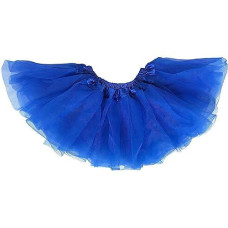 Dancina Tutu Pretty Navy Vintage Style Retro Petticoat Fluffy Layer Skirt 8-13 Years Royal Blue