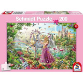 Schmidt Spiele Beautiful Fairy In The Magical Wood Puzzle (200 Piece)