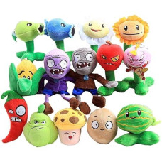 Pvz 9 - 16 Cm Toddler Stuffed Plush Kids Toys 14 Pcs/Set