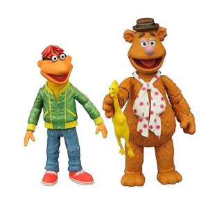 Diamond Select Toys The Muppets Fozzie & Scooter Action Figure
