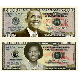 ACC Farewell Mr President - Barack & Michelle Commemorative Bills