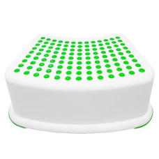 Kids green Step Stool - great for Potty Training, Bathroom, Bedroom, Toy Room, Kitchen, and Living Room Perfect for Your House