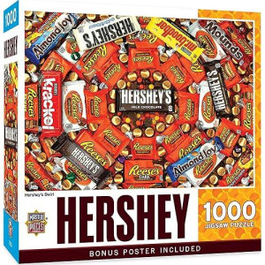 Masterpieces 1000 Piece Jigsaw Puzzle For Adults, Family, Or Kids - Hershey'S Swirl - 19.25"X26.75"