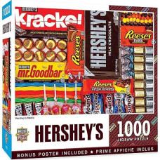 Masterpieces 1000 Piece Jigsaw Puzzle For Adults, Family, Or Kids - Hershey'S Matrix - 19.25"X26.75"