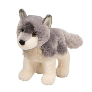 Douglas Ashes Wolf Plush Stuffed Animal