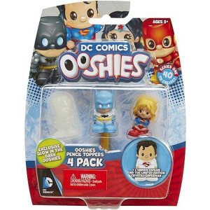 Ooshies Set 4 "Dc Comics Series 1" Action Figure (4 Pack)