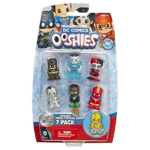 Ooshies Set 3 "Dc Comics Series 1" Action Figure (7 Pack)