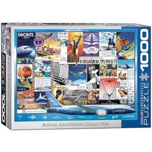 Eurographics Boeing Vintage Ads Collection Puzzle (1000 Pieces) (6000-0932)
