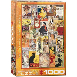 Eurographics Opera & Theater Vintage Collage Puzzle (1000 Pieces) (6000-0935)