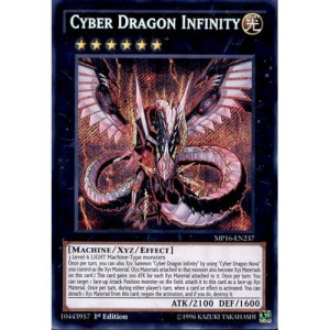 Yu-Gi-Oh! - Cyber Dragon Infinity (Mp16-En237) - Mega Pack 2016 - 1St Edition - Secret Rare