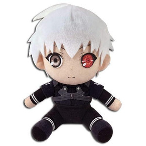 Great Eastern Tokyo Ghoul Ge-52928 Kaneki White Hair Plush, 7"