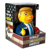 Celebriducks - The Donald Duck - Floating Rubber Ducks - Collectible Bath Toy Gift For Kids & Adults Of All Ages