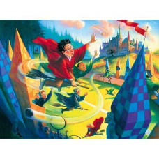 New York Puzzle Company - Harry Potter Quidditch 500-500 Piece Jigsaw Puzzle