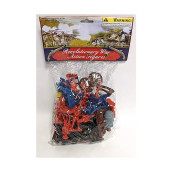 35 Piece Revolutionary War Plastic Army Men 65Mm Soldier Figure Toy Set By Americana Souvenirs